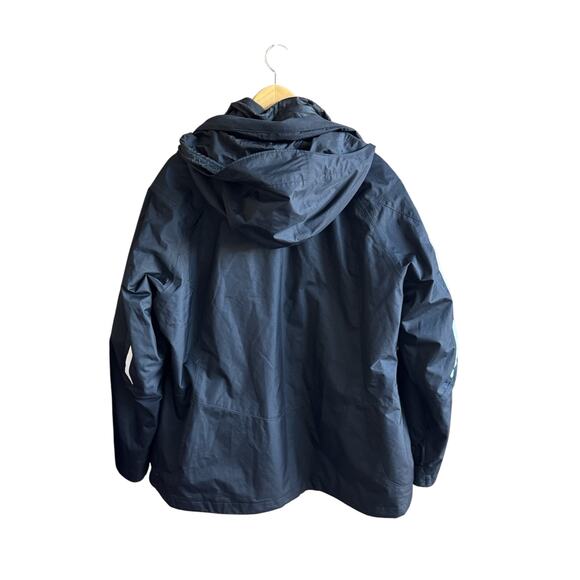 Columbia Bugaboo black Fleece Interchange Hooded winter Jacket Plus 2XL EUC - Picture 6 of 14